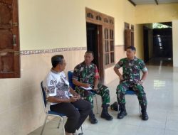 Untuk Mengetahui Kekuatan Wilayah, Babinsa Data Jumlah Warga Binaan 