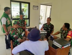 Babinsa Koordinasi ke Kantor PPL, Data Sawah Tadah Hujan, Antisipasi Musim Kemarau