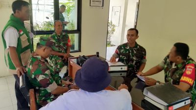 Babinsa Koordinasi ke Kantor PPL, Data Sawah Tadah Hujan, Antisipasi Musim Kemarau