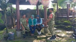 Hujan Berpotensi Membawa Penyakit, Babinsa Imbau Warga Tingkatkan Kewaspadaan