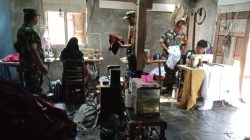 Babinsa Kunjungi UMKM Konveksi Seragam Sekolah, Ini Pesannya