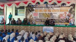 Danramil Jenar Hadiri Sosialisasi Anti Bullying dan Narkoba oleh BNN di SMKN I Jenar