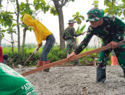 Fitnes Ala Anggota Satgas TMMD