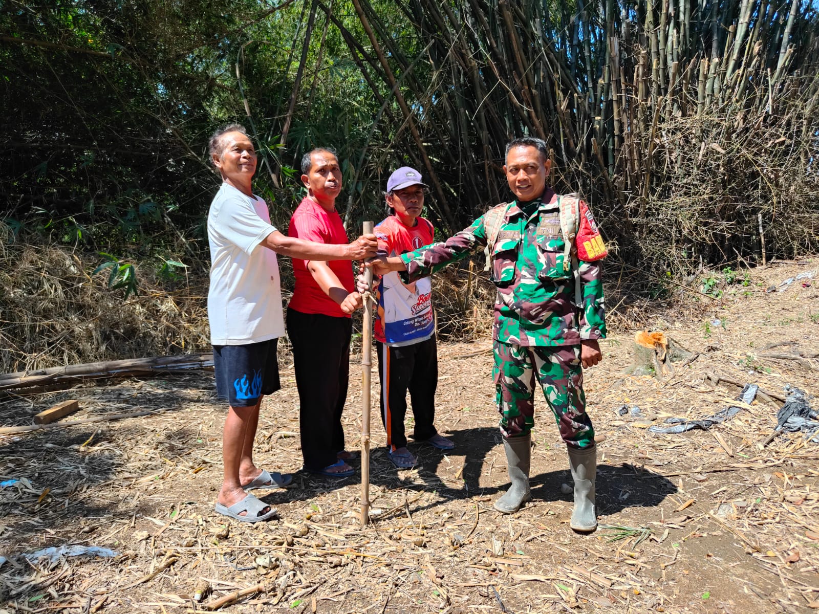 Kodim Sragen bangun sumur bor untuk kebutuhan air bersih warga, ini lokasinya..