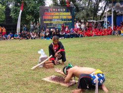 Reog “Simbar Wungu Budoyo” mengamuk saat pembukaan TMMD Reg 128 di Sragen