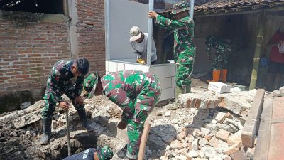 Sukarni Sumringah, Akhirnya Miliki Jamban Sendiri Berkat TMMD Reguler ke-128