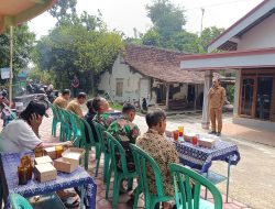 Kades Pelemgadung Ucapkan Terima Kasih kepada TNI dan Satgas TMMD Reguler 128 Kodim Sragen.