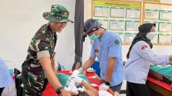 Sunat Khitanan Bersama Satgas TMMD dan Kodim 0725/Sragen