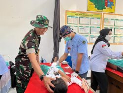 Sunat Khitanan Bersama Satgas TMMD dan Kodim 0725/Sragen