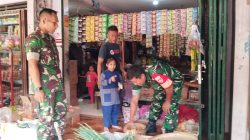 Babinsa Cek Harga Sembako, Antisipasi Lonjakan di Pasar