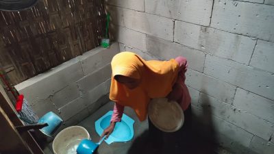 Kini Bisa BAB di Rumah Sendiri, Sri Supadmi Bersyukur Atas Bantuan Jamban Sehat TMMD