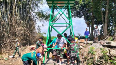 TMMD Reguler ke-128 Kodim Sragen Bangun Sumur Bor, Wujud Nyata Kemanfaatan untuk Warga