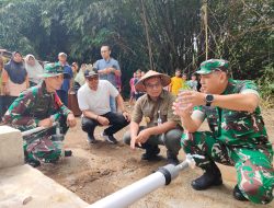 Air Bening dari Sumur Bor TMMD Tuai Apresiasi Danrem 074/Warastratama