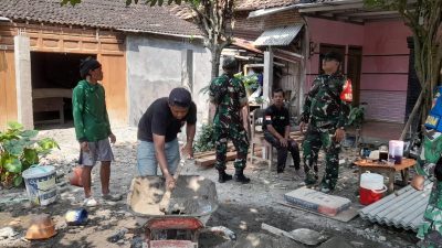 Pengabdian Tanpa Jeda, Satgas TMMD Terus Bekerja Demi Desa Puro