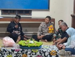 Malam Tirakatan Hari Jadi Sragen: Saat Babinsa dan Warga Lesehan Doakan Bumi Sukowati
