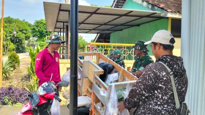 Pedagang Sayur Keliling Ikut Rasakan Berkah TMMD Reguler ke-128 Kodim Sragen