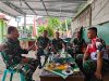 Menjelang Penutupan TMMD, Pelda Budi Santoso Kumpulkan Anggota di Pos Satgas