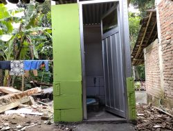 Tuntaskan Masalah Sanitasi Pembangunan Jamban Sehat TMMD Reguler ke-128 Kodim Sragen Capai 100 Persen