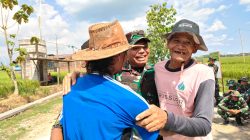 Hangatnya Kebersamaan TMMD, Kasdim Sragen Sampaikan Permohonan Maaf kepada Warga Desa Puro