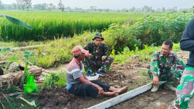 Belajar Asah Asih Asuh, Satgas TMMD Petik Inspirasi dari Kisah Sukses Bapak Suradi