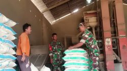 Gudang Gabah Jadi Perhatian Babinsa Demi Jaga Ketahanan Pangan