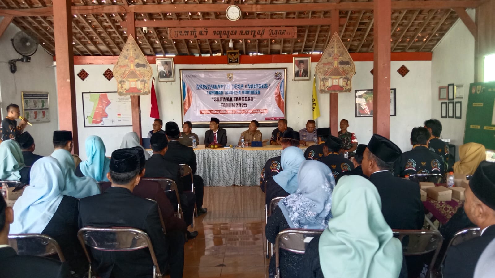 Musyawarah Desa Bahas Laporan Tahunan BUMDes “Sarwak Tanggan” Tahun 2025, Wujudkan Transparansi dan Kemajuan
