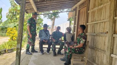 Satu Frekuensi Jaga Desa, Babinsa Intensifkan Komsos Dua Arah Bersama Warga