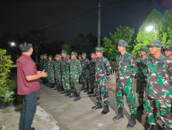 Satgas TMMD dikumpulkan malam malam, ini pesan pasi Intel