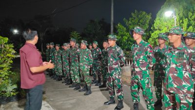 Satgas TMMD dikumpulkan malam malam, ini pesan pasi Intel