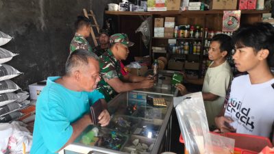 Dukung Ketahanan Pangan, Babinsa Pastikan Stok Obat Pertanian Tetap Tersedia