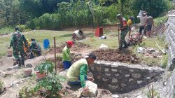 Gotong Royong Warga, Pembangunan Talud Berjalan Lancar