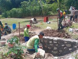 Gotong Royong Warga, Pembangunan Talud Berjalan Lancar