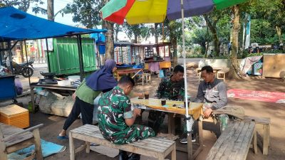 UMKM Mulai Mempersiapkan Dagangannya Jelang Penutupan TMMD