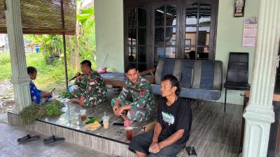 Kehadiran Satgas TMMD Tumbuhkan Harapan Pak Edi untuk Sang Anak