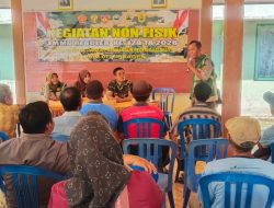Waspadai PMK di Musim Pancaroba, Satgas TMMD Reguler ke-128 Kodim Sragen Gelar Penyuluhan Peternakan untuk Warga
