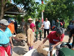 Tinjau TMMD Reguler ke-128 di Sragen, Danrem 074/Warastratama Wujud Nyata Kemanunggalan TNI Rakyat Membangun Desa