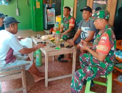 Babinsa Gandeng Ketua RT, Hadir Dekat Warga Ciptakan Lingkungan Aman