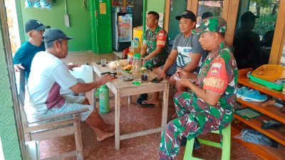 Babinsa Gandeng Ketua RT, Hadir Dekat Warga Ciptakan Lingkungan Aman