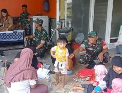 Melalui Posyandu, Babinsa Pantau Langsung Pertumbuhan dan Kesehatan Balita