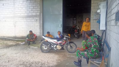 Babinsa Dampingi Pelaku Usaha, Ingatkan Pentingnya Kualitas dan Pelayanan