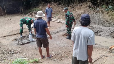 Sukseskan TMMD Reg ke-128 Kodim/0725 Sragen Bakorlap Pendim Turun Gunung