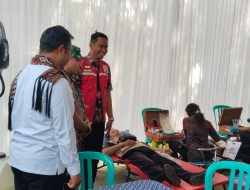 Kasdam IV/Diponegoro Tinjau Donor Darah dan Pengobatan Gratis di Penutupan TMMD Reguler Ke-128 Kodim 0725/Sragen