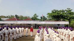 Upacara Pelantikan Ketarunaan Di SMK Sakti, Babinsa Dorong Siswa Miliki Karakter Disiplin dan Cinta Tanah Air