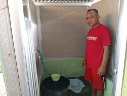 Jamban Jadi ,Edi Suprapto Sumringah