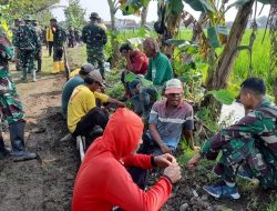 Canda Tawa Satgas TMMD Reguler ke-128 Warnai Suasana di Lokasi TMMD