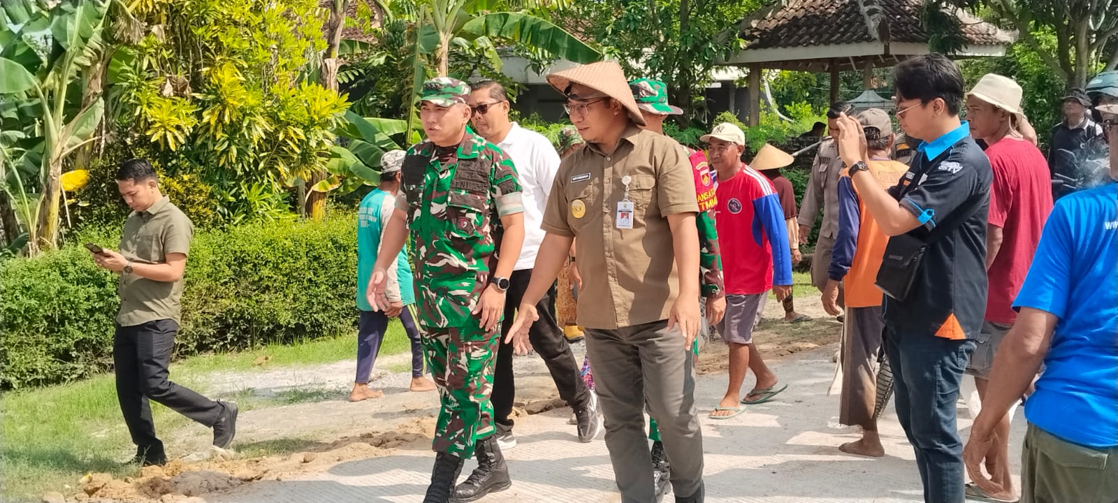 Ini Pesan Danrem 074/Warastrama Pembangunan Program TMMD Reg ke-128 Dijaga dan Dipelihara