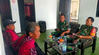 Sinergi Antara Babinsa dan Perangkat Desa Guna Mendukung Tugas Pokoknya