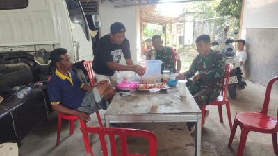 Tak Kenal Tempat dan Waktu, Babinsa Harus Selalu Dekat dengan Warga