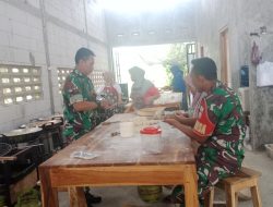 Babinsa Dorong Kemajuan UMKM, Sambangi Usaha Pembuatan Roti