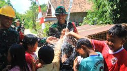 Air Mengalir, Tawa Menggema, Kebahagiaan Anak Gadungsari Bersama TMMD